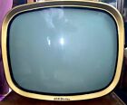 Vintage Mid-Century Modern RCA Victor DeLuxe Portable Gold TV Model 14-PD-8055