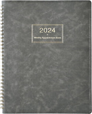 2024 Weekly Appointment Book Planner - 2024 Daily Hourly Planner, Jan 2024