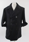 Military Pea Coat, US Navy Peacoat, Enlisted, X Large, Fits 44