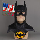 1989 Version The Batman Mask Cosplay Superhero Bruce Wayne Full Head Mask Props