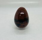 New ListingVintage Alabaster Marble Stone Dragon Egg Brown Swirl 2.5” Art Decor 34
