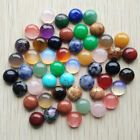 10mm 50pcs Natural Stone Mixed Round CAB CABOCHON Beads for Jewelry Accessories