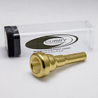 Genuine Curry Couesnon Taper 1HFLD 24K Gold Flugelhorn Mouthpiece NEW