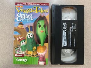 VeggieTales: Esther, The Girl Who Became Queen (VHS, 2000) Big Idea