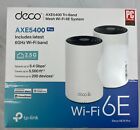 TP LINK Deco XE75 Pro AXE5400 WiFi 6E Router Mesh System - 2 Pack