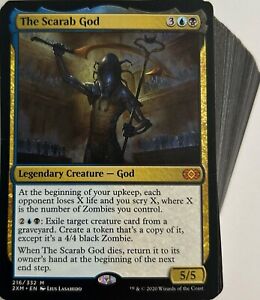 ***Custom Commander Deck*** The Scarab God - Zombies - EDH MTG Magic Cards