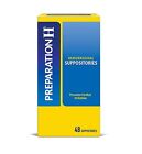 Preparation H Hemorrhoid Symptom Treatment Suppositories Burning Health 48 Count