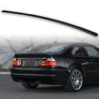 Fyralip Painted Trunk Lip Spoiler Wing Jet Black #668 For BMW E46 Coupe / M3