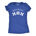 Womens Baseball Mom T Shirt Funny Cute Mother's Day Gift Base Ball Tee For
