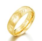 The Lord of the Rings Movie Prop Men's Ring Size 10 Gold