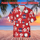 [SALE] philadelphia phillies vintage aloha hawaiian shirt,  button down