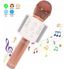 Wireless Handheld Microphone Bluetooth Karaoke Singing Party Holiday Kids Gift