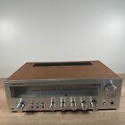 Vintage Realistic STA-64 AM/FM Stereo Receiver Wood Cabinet Silver Retro TESTED