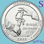 2015-S SARATOGA SPRINGS (NY) NATIONAL HISTORICAL PARK QUARTER UNCIRCULATED