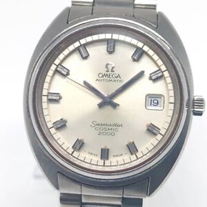 Omega Seamaster Cosmic 2000 Date Men's Watch Automatic Silver Dial Analog Used