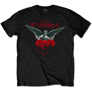 Men's My Chemical Romance Angel of the Water Slim Fit T-shirt Large Black