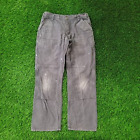Carhartt Carpenter Canvas Relaxed Pants 32x29 (33x30) Double-Knee 103334-029