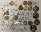 Lot of Elgin 18s Pocket Watch movements for parts (EDS-1)