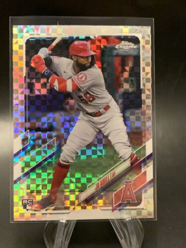 New Listing2021 Topps Chrome Jo Adell RC Rookie Xfractor #142 LA Angels X-FRACTOR SP