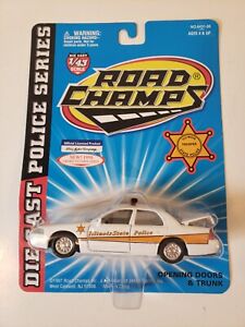 1997 Road Champs Police Series Illinois State Police Trooper New Unopened