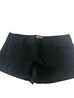 Vintage Mossimo Black Shorts Hot Pants Size 3 Fit 6 Gothic Grunge 90s Y2k Vamp