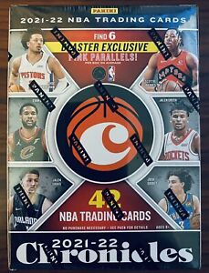 2021-22 Panini Chronicles NBA Basketball SEALED Blaster Box ( 42 Trading Cards )
