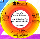 Keith Carradine I'm Easy 70's Hit #B EX-/VG Pop Rock 45 7