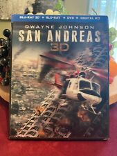 San Andreas 3D Blu-ray, 2D Blu Ray, DVD, Dwayne Johnson , 2015 ACTION movie