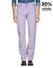 RRP €237 CORNELIANI ID Trousers W31 Purple Stretch Made in Italy