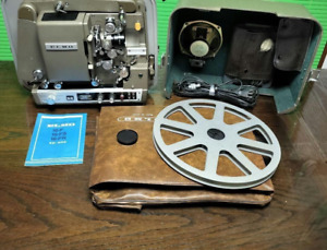 B268 ELMO Vintage 16mm Working Sounds Projector 16‐FR with Camera lens 50mmf 1.2