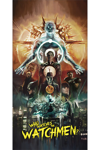 Watchmen Variant by John Dunn Ltd Edition x/50 Poster Print Mondo MINT Movie Art