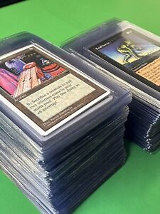 MTG Vintage Magic The Gathering 163 CARD LOT - Rares/Uncomon/Comon Plus Bonus!
