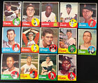 1963 Topps Baseball 14 Card Lot