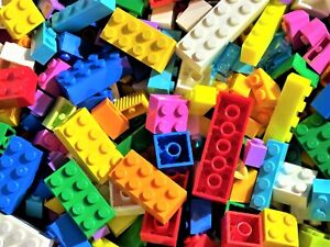 🔥150 LEGO Basic Bricks Blocks Sizes 1x2 2x2 2x3 2x4 bulk lot mix colors large