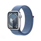 Apple Watch Series 9 45mm Aluminum Case with Winter Blue Sport Loop - One...
