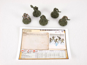 Dust Tactics Ranger Weapon Squad Death Dealers FFG Allied Miniatures