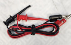 Fluke TL960 Micro Hook Test Leads (Red and Black) USED