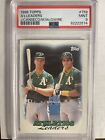 1988 Topps - Team Leaders #759 Mark McGwire, Jose Canseco (Bash Bros) PSA 9, NEW