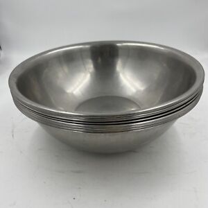 20 Lot - 13” stainless steel mixing bowl vollrath 47938