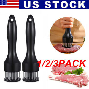 New Meat Tenderizer Tool 21Needles Stainless Steel for Tenderizing Kitchen Tool