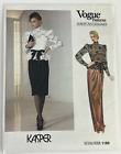 Vtg Vogue Kasper Sewing Pattern 1189 Special Occasion Dress and Top Size 8 UC FF