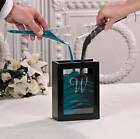 Personalized Sand Ceremony Display Box Wedding Shadowbox Decoration Wood & Glass