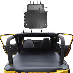 Outdoor Rear Trunk Soft Top Bikini Isolation Cover for Jeep Wrangler TJ 1997-06 (For: Jeep TJ)