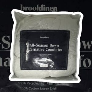 Brooklinen All-Season Down Alternative Comforter Size Queen Hypoallergenic