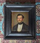 19th Century Impressionism Portrait Gentleman Oil Painting / American