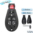 For 2008-2016 Chrysler Town & Country Keyless Remote Key Fob Case Shell IYZ-C01C (For: 2008 Chrysler Town & Country LX 3.3L)