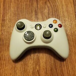 Xbox 360 Wireless Controller Microsoft White Original Genuine Clean