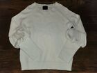 Magaschoni White Puff Sleeve Cashmere Sweater Women's Large