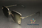 SAINT LAURENT SL 312 M 006 58 Rectangular Gold Lt Brown 58 mm Women's Sunglasses