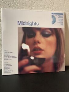 Taylor Swift - Midnights (Moonstone Blue Marble Edition Record, Vinyl, LP ) NEW